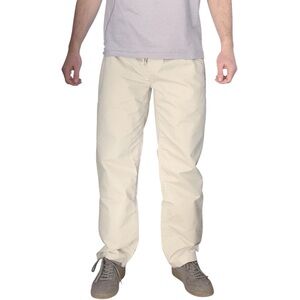 Katin Surfside Relaxed Fit Straight Leg Pant Men’s Size Small Cream NWOT